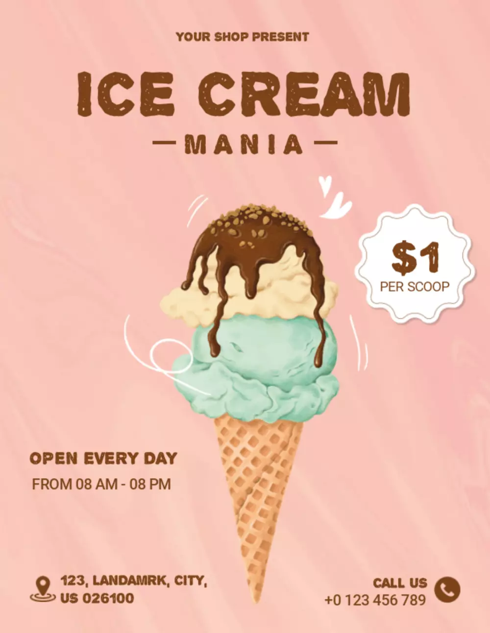 تصميم فلايرز وبروشورات  احترافية وبمواصفات عالية الدقة