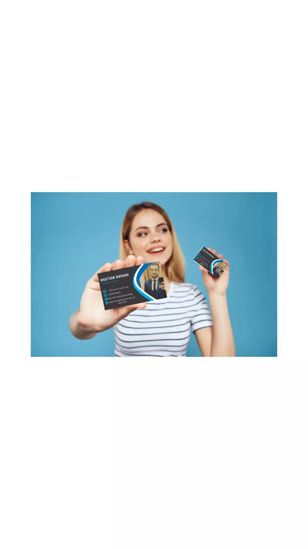 تصميم بطاقات أعمال (بيزنس كارد) احترافية وبمواصفات عالية الدقة