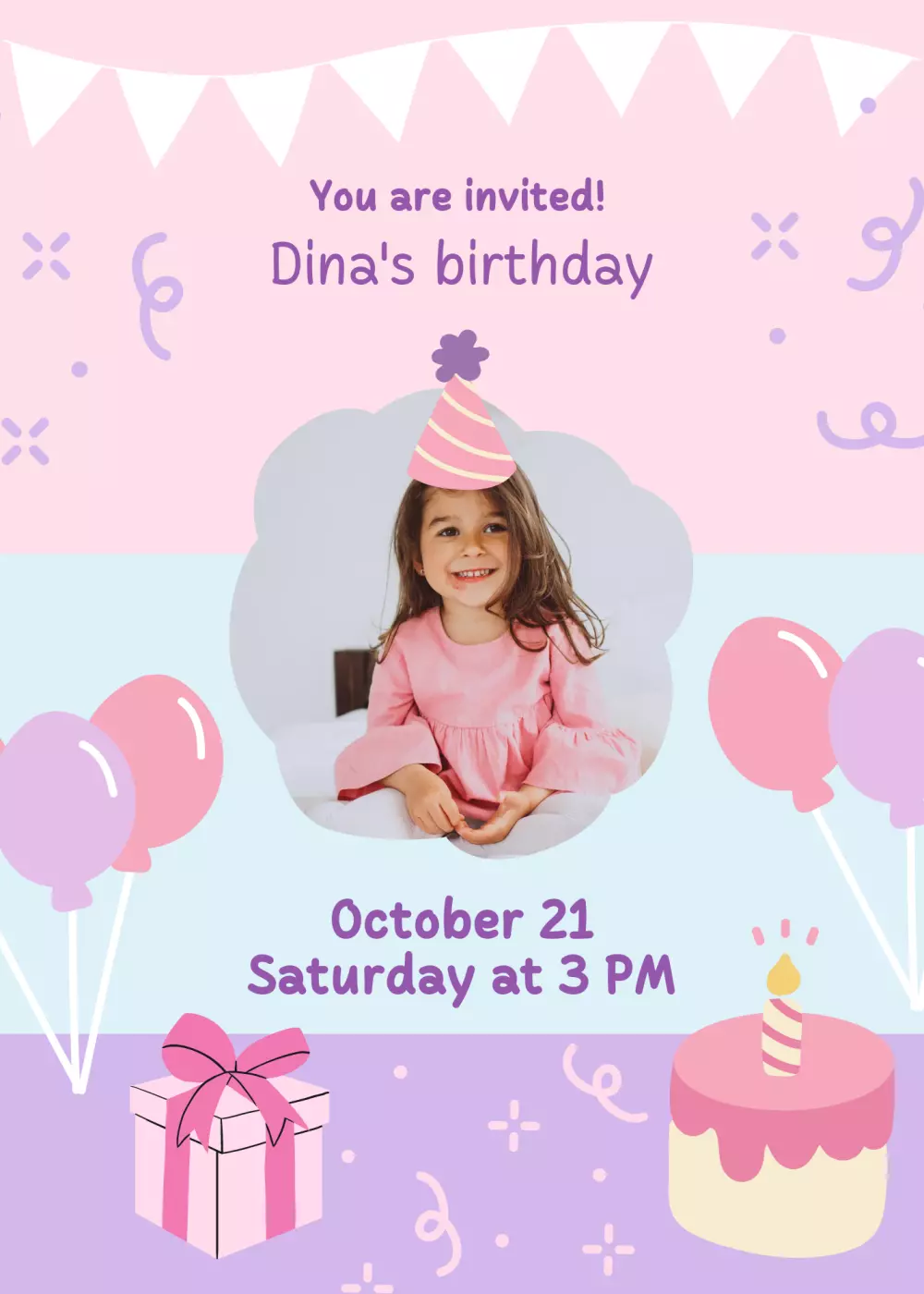 تصميم دعوات لحفلات أعياد الميلاد بتصاميم جرافيك جديدة ومميزة