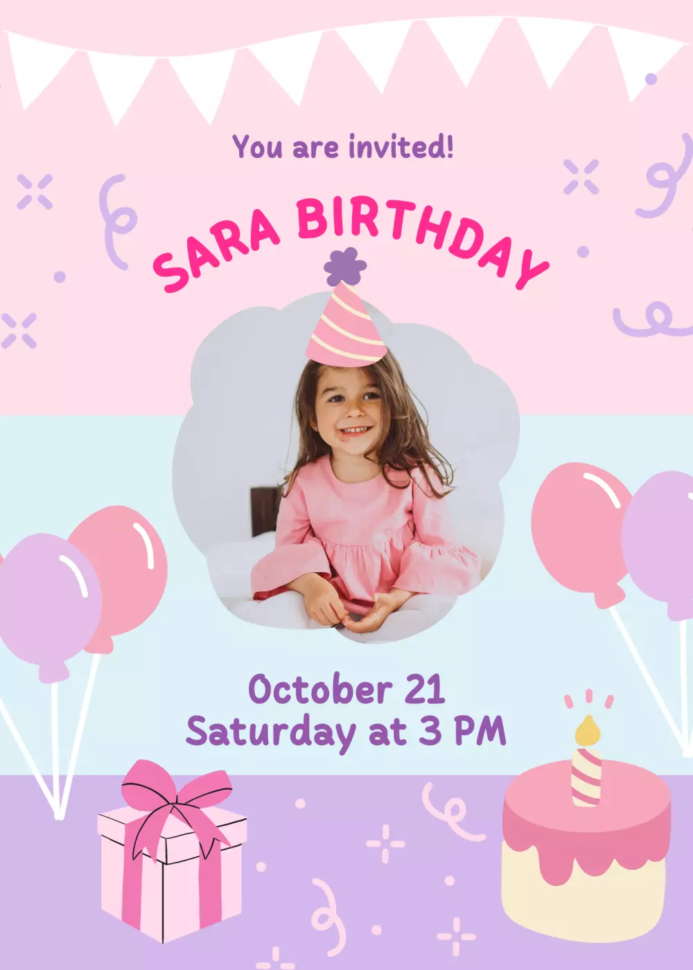 تصميم دعوات لحفلات أعياد الميلاد بتصاميم جرافيك جديدة ومميزة