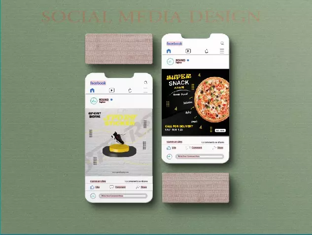 تصميم سوشيال ميديا باحترافية|SOCIAL MEDIA DESIGN