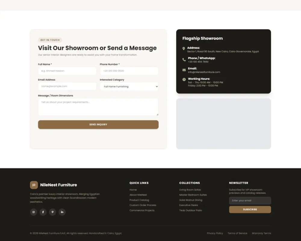 تصميم وتطوير صفحة هبوط (Landing Page) احترافية و متوافقة مع جميع الشاشات