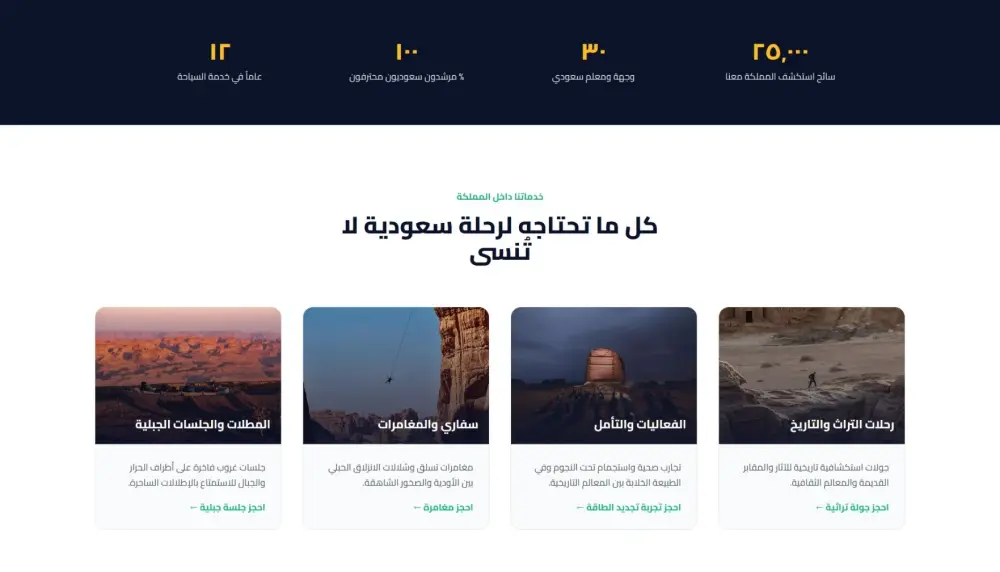 تصميم Company Profile احترافي (One Page) لشركتك بتصميم عصري