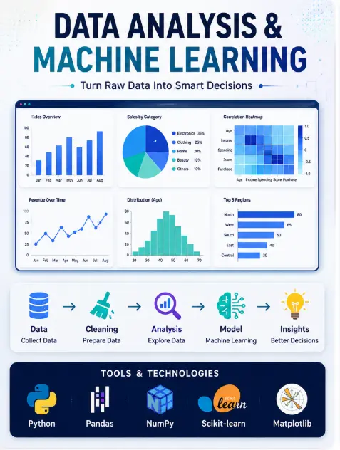 سأقوم بتحليل البيانات وإنشاء نموذج Machine Learning احترافي باستخدام Python