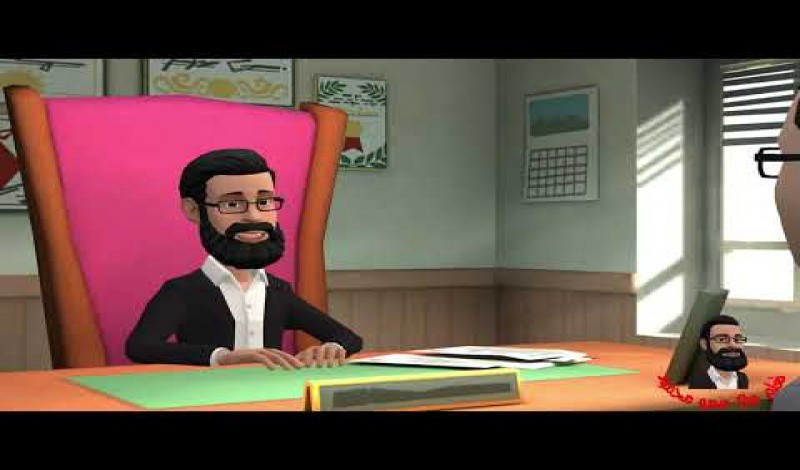 تصميم فيديو كرتوني ثلاثي الأبعاد بدقة عالية