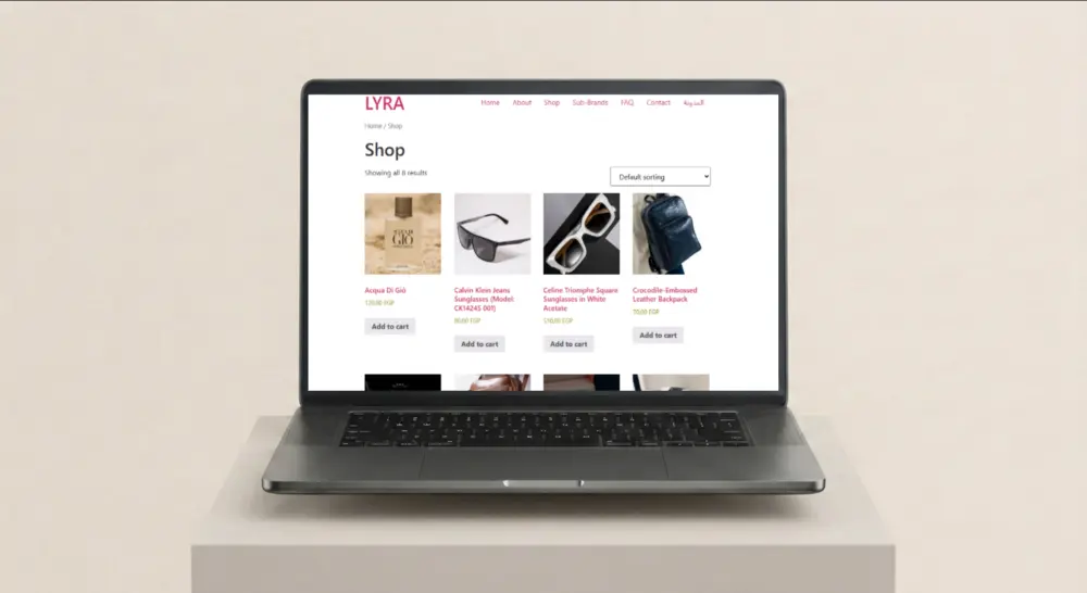 تصميم متجراً إلكترونياً متكاملاً باستخدام ووردبريس وWooCommerc