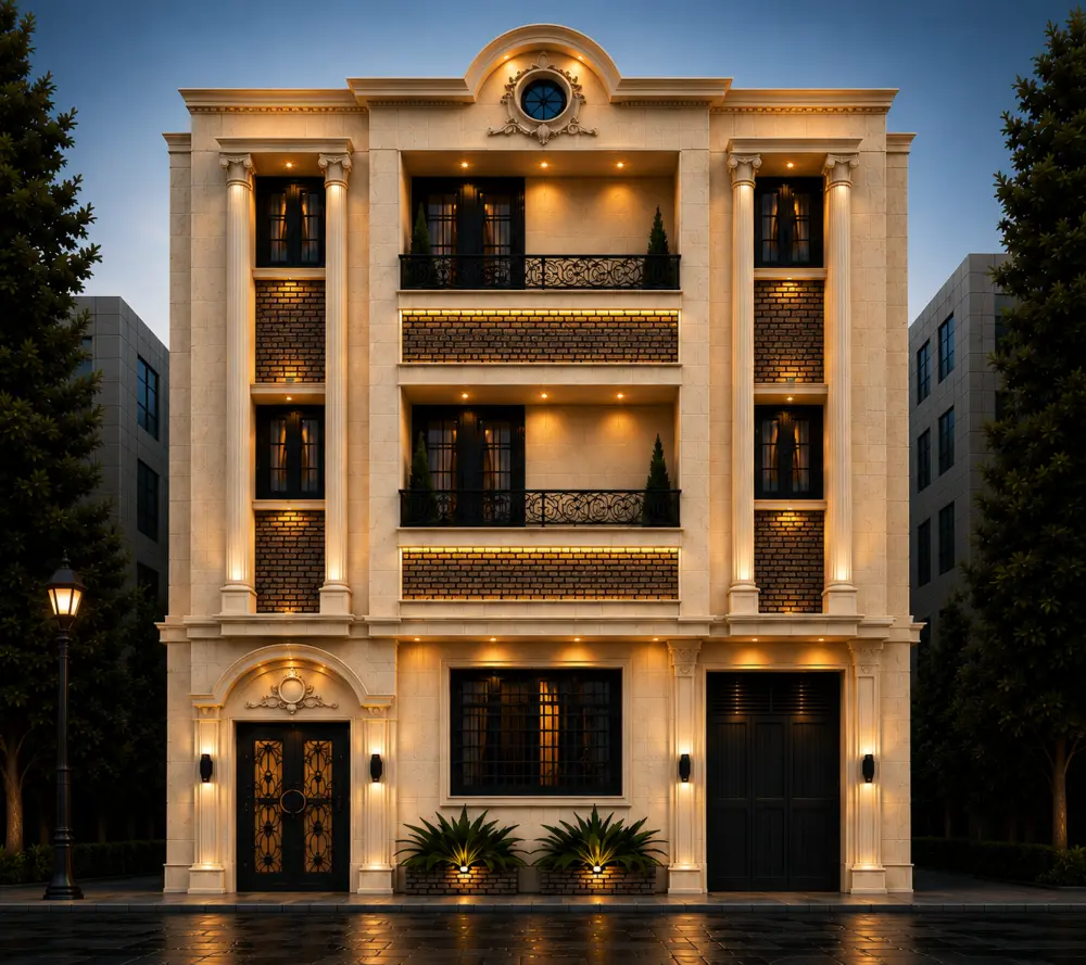 تصميم داخلي وخارجي 3d  ورندرات احترافيه