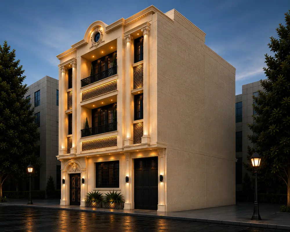 تصميم داخلي وخارجي 3d  ورندرات احترافيه