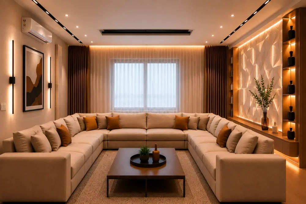 تصميم داخلي وخارجي 3d  ورندرات احترافيه