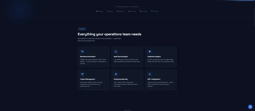 تطوير وصفحة هبوط (Landing Page) مودرن وتفاعلية باستخدام HTML, CSS, JS