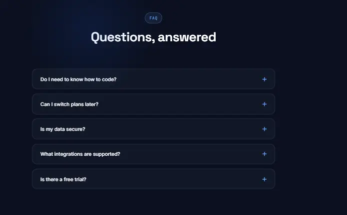 تطوير وصفحة هبوط (Landing Page) مودرن وتفاعلية باستخدام HTML, CSS, JS