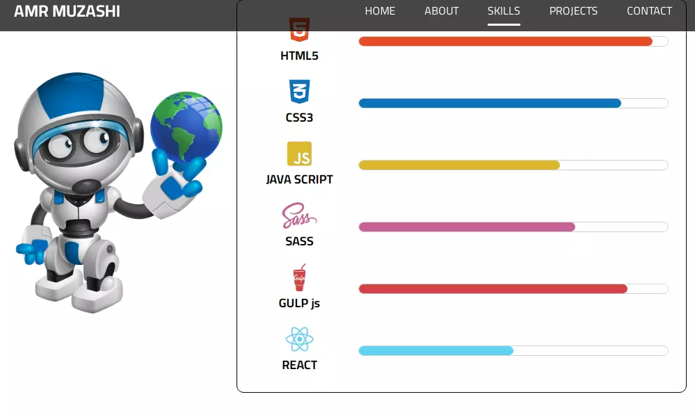 انشاء موقع ويب لشركتك او لنشاطك react js