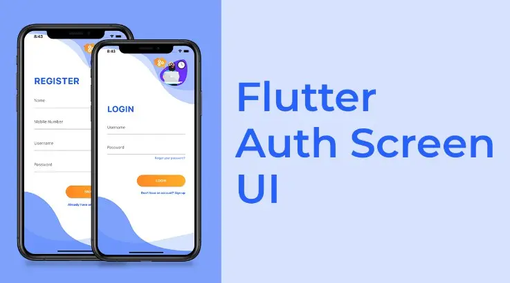 شاشات تسجيل دخول وتسجيل حساب جديد باستخدام Firebase لتطبيقات Flutter