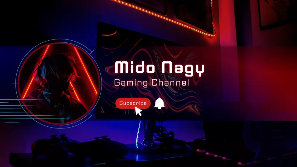 تصميم غلاف قناتك على اليوتيوب بجودة احترافية