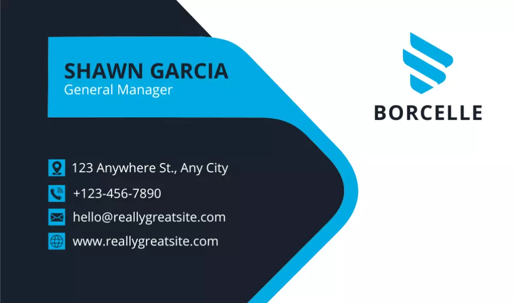 تصميم بيزنس كارت شخصي احترافي جاهز للطباعة