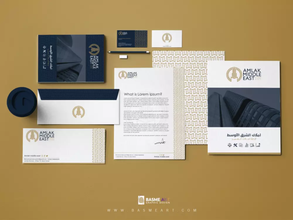 تصميم هوية بصرية احترافية