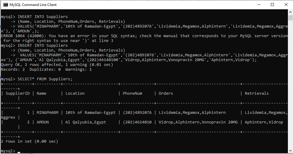 تصميم قواعد البيانات وكتابة استعلامات SQL باحترافية.