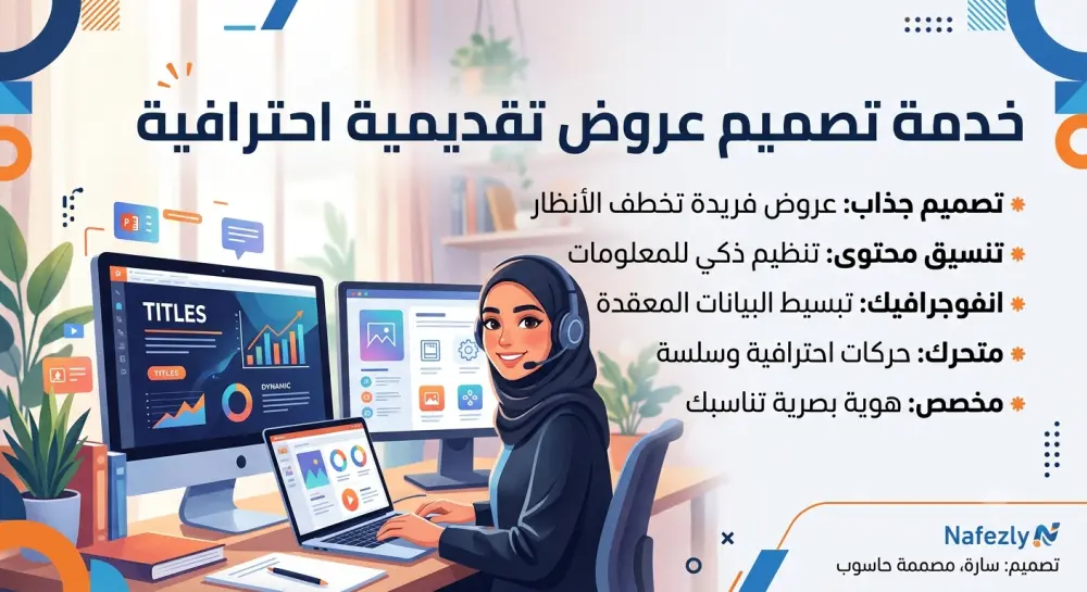 تصميم عرض تقديمي