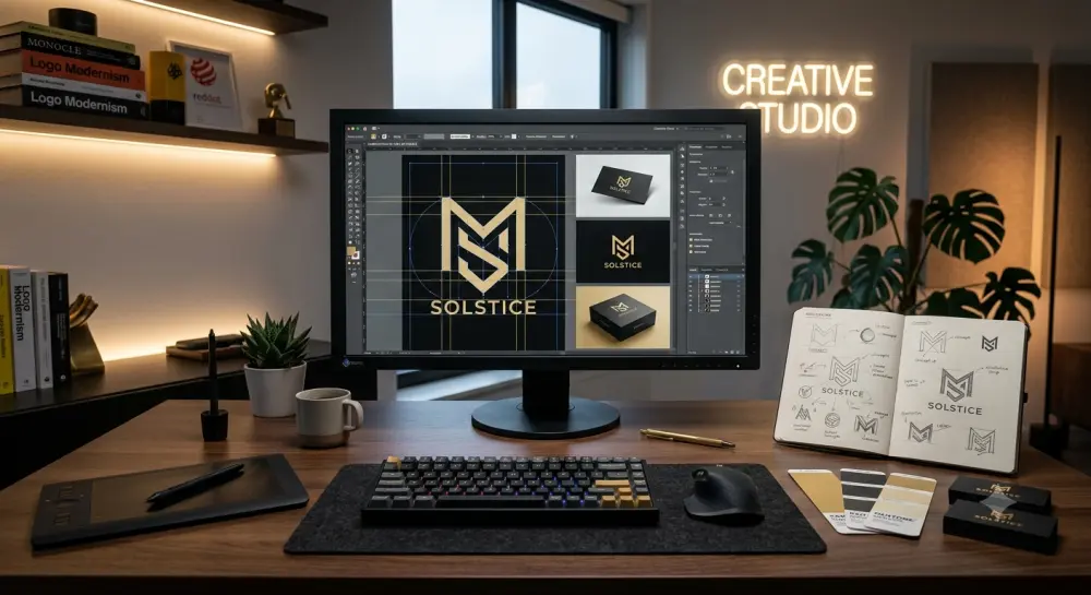 تصميم شعارات احترافية