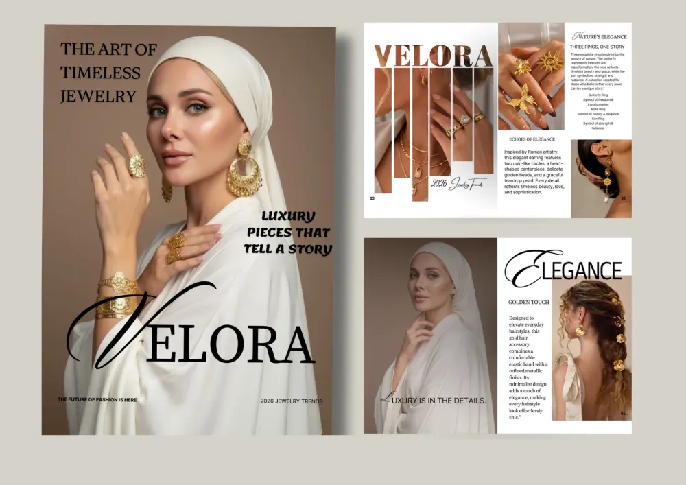 تصميم مجلة احترافية (Magazine Design)