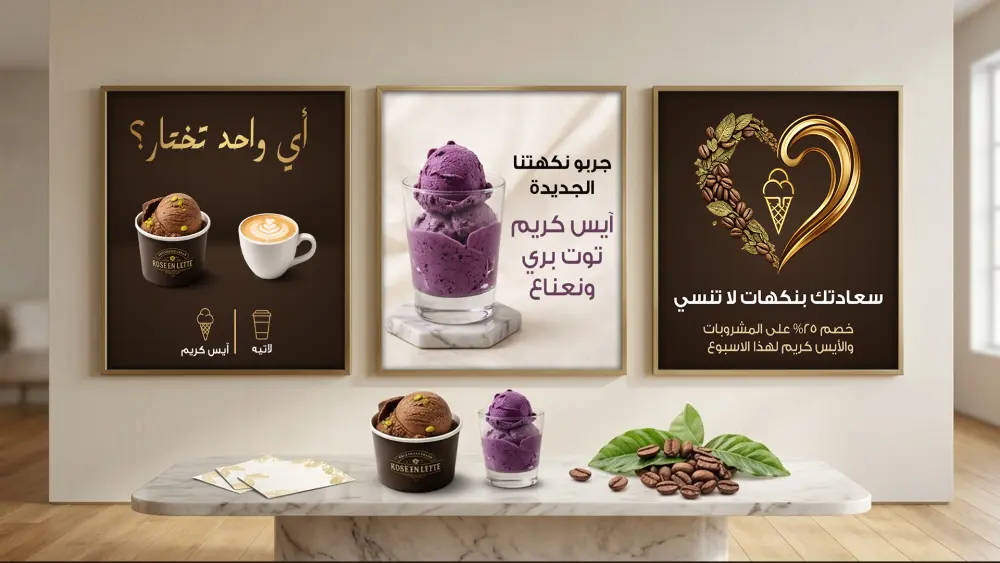 تصميم بوستات سوشيال ميديا فاخرة وعصرية للعلامات التجارية