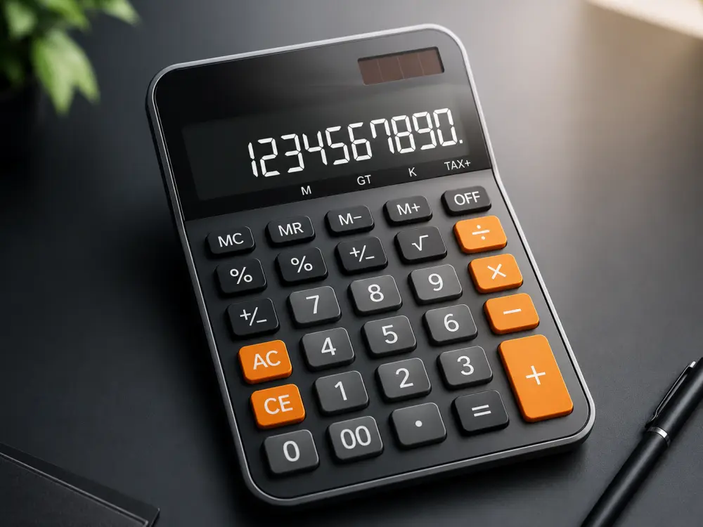 calculator with smart ui