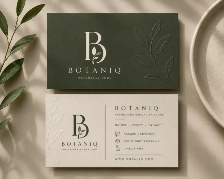 تصميم Business Card احترافي يعكس هوية علامتك التجارية باحترافية وجودة عالية ويترك انطباعًا لا يُنسى.