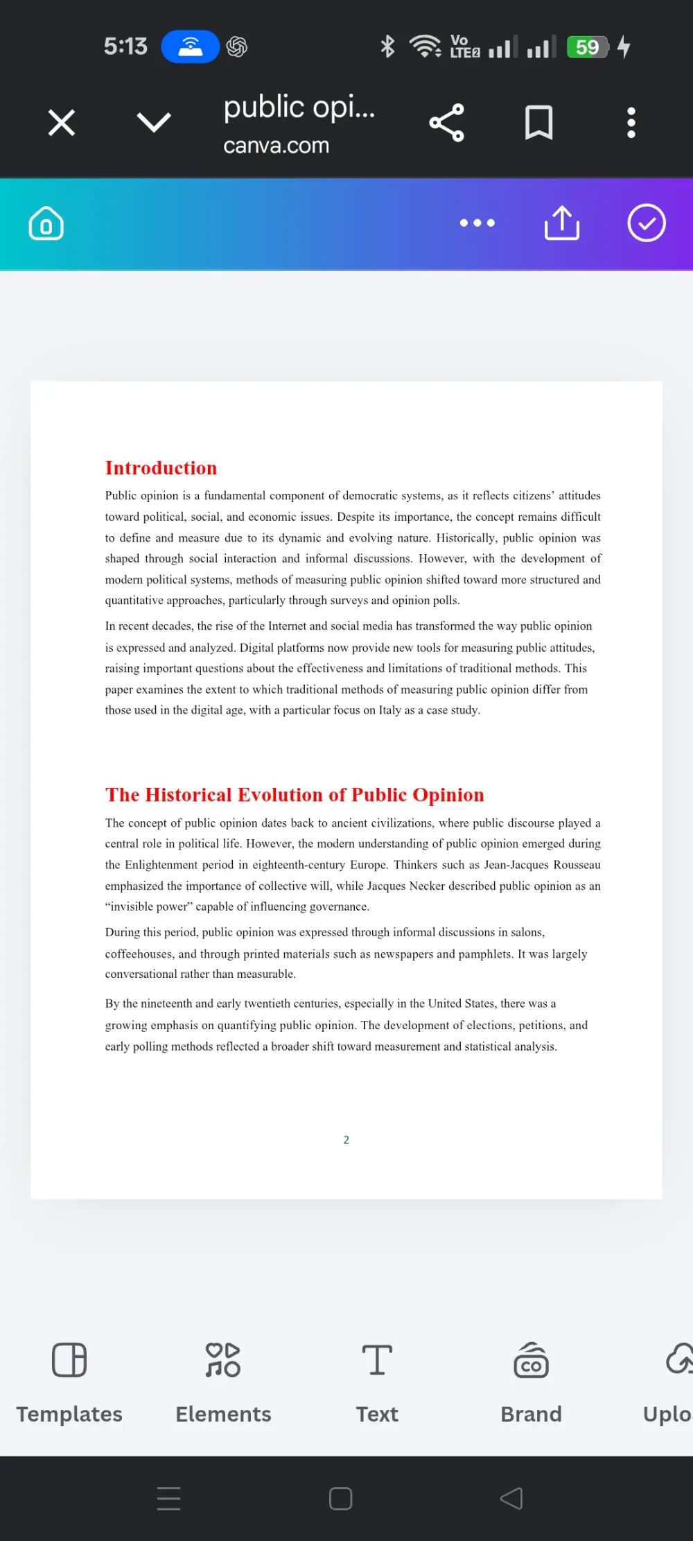 Professional Report & Research Paper Design