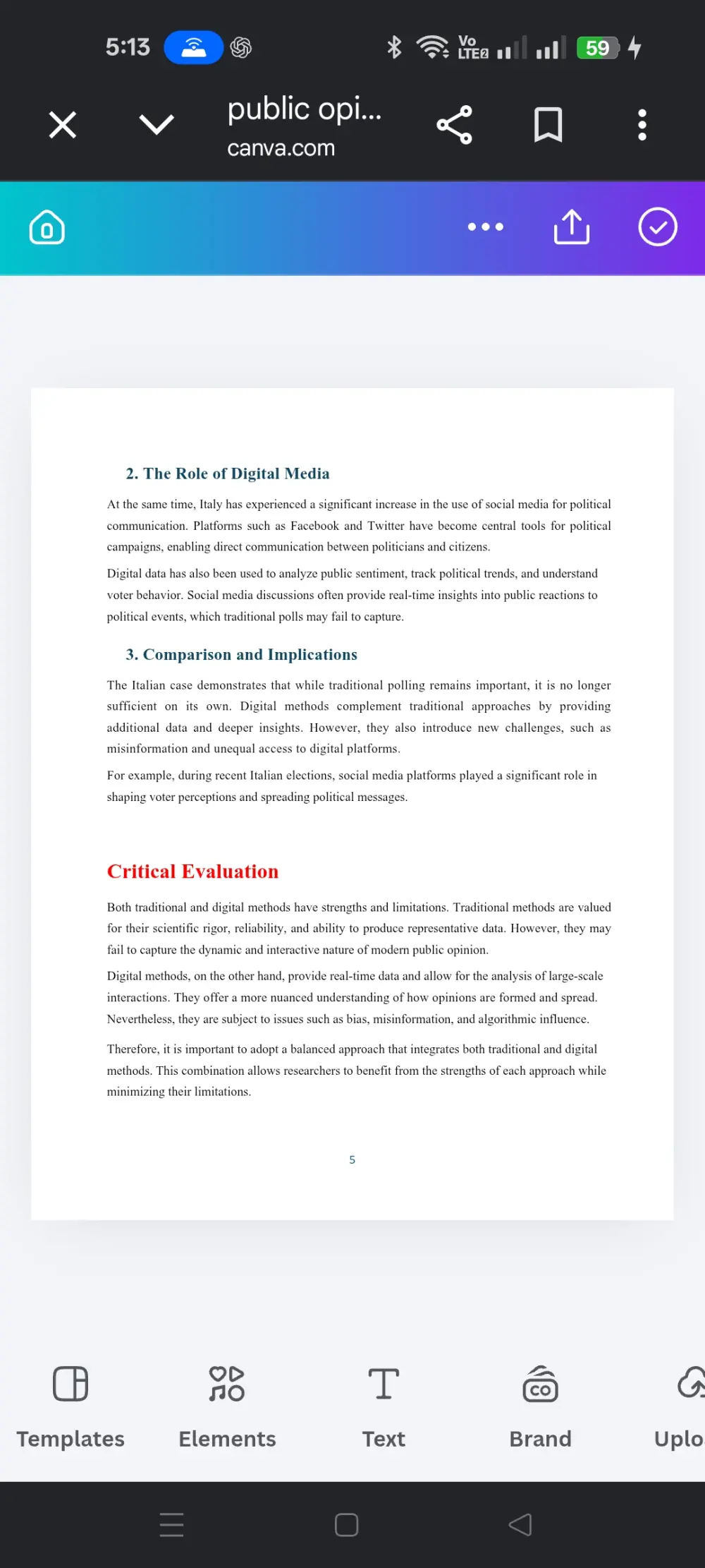 Professional Report & Research Paper Design