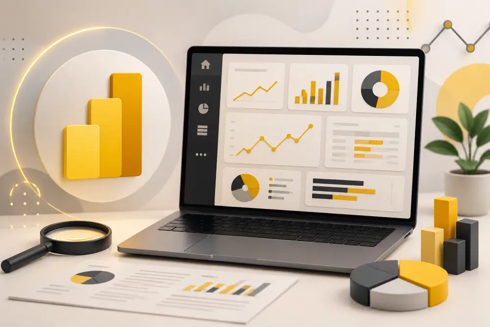 تصميم Dashboard احترافي باستخدام Power BI