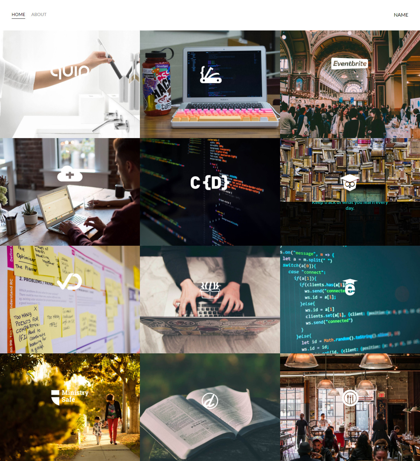 تصميم PORTFOLIO Simple مقابل 5$