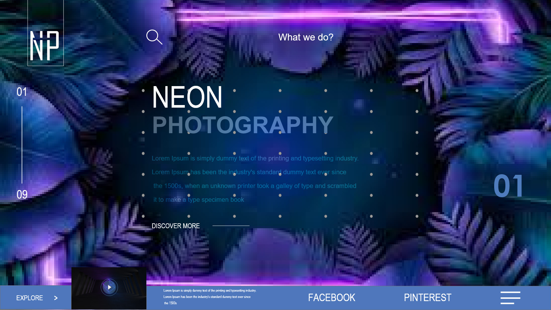 نماذج لواجهات قمت بتصميمها ببرنامج Adobe xd