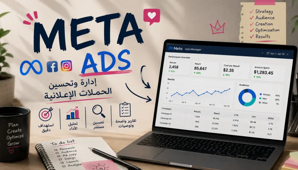 حملات إعلانية احترافية على Facebook وInstagram