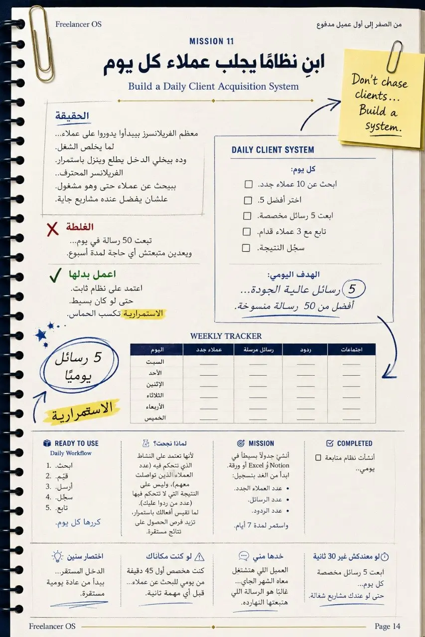 احصل على دليل Freelancer OS للنجاح في العمل الحر