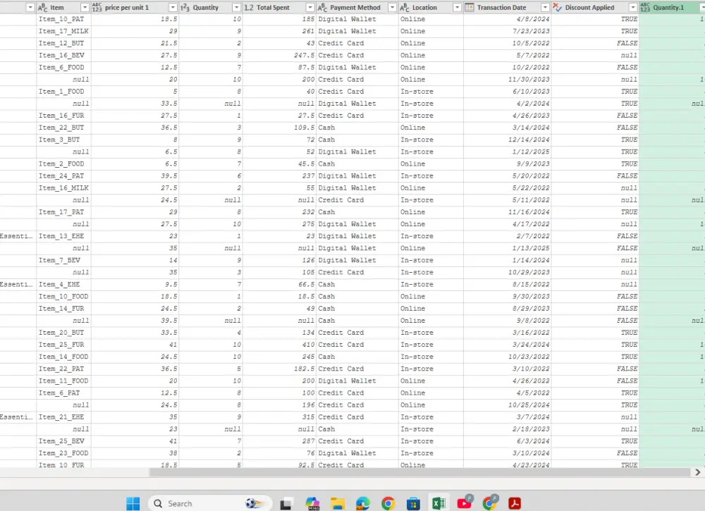 التعامل مع مصادر البيانات باستخدام MS EXcel