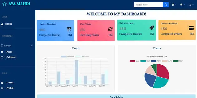 تعديلات وتطوير مواقع HTML / CSS / JavaScript