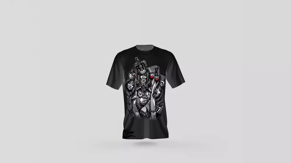 تصميم تيتشيرتات طباعة او الالكتروني