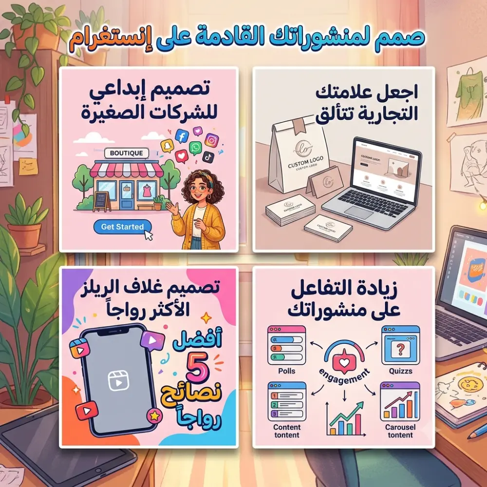 تصميم فيديوهات سوشيال ميديا