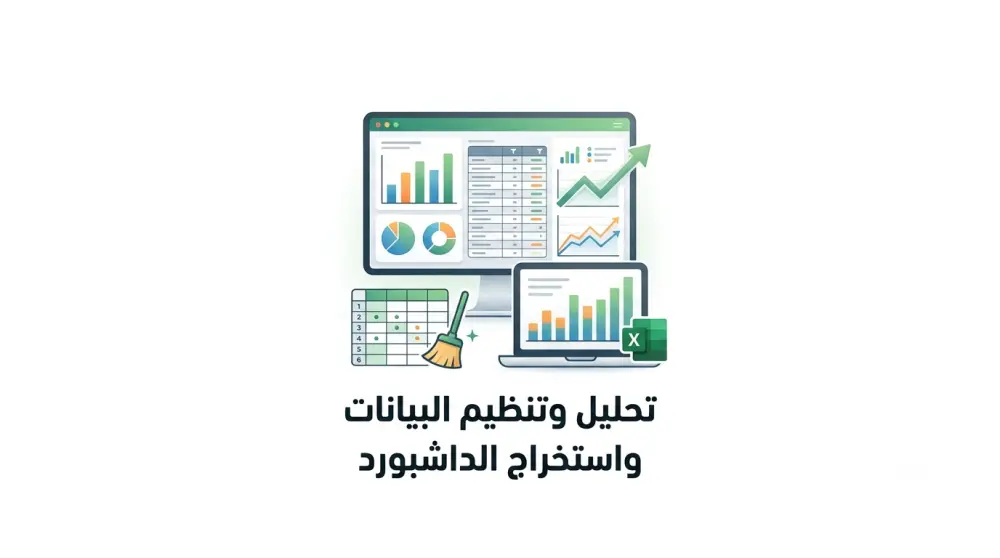 تنظيف وتحليل البيانات باستخدام مايكروسوفت اكسيل