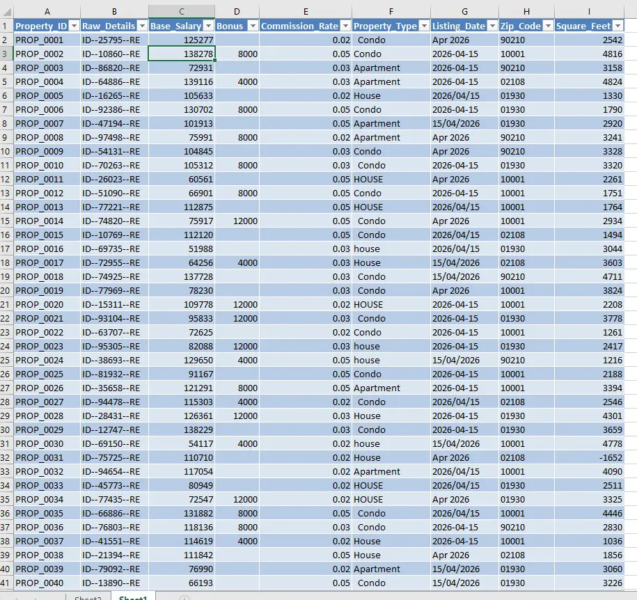 التعامل مع مصادر البيانات باستخدام MicS Excel
