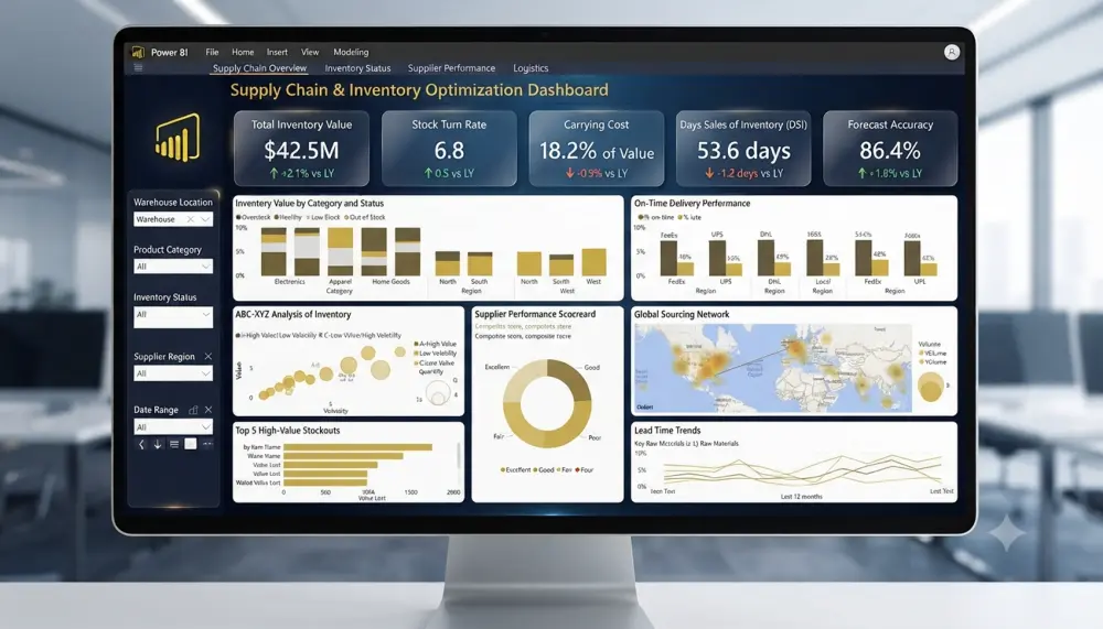 تحليل بيانات باستخدام power bi