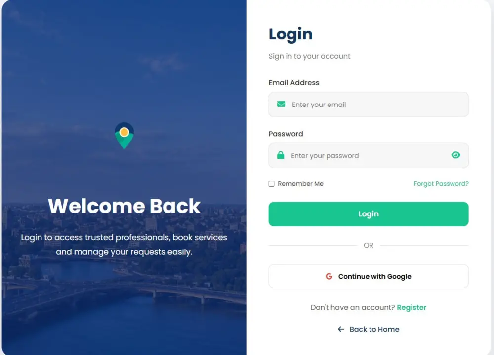تصميم موقع ويب احترافي ومتجاوب باستخدام HTML وCSS وJavaScript وBootstrap