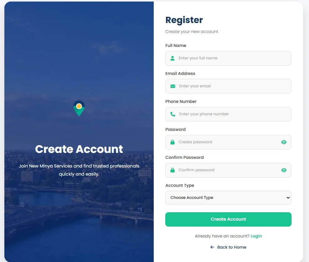 تصميم موقع ويب احترافي ومتجاوب باستخدام HTML وCSS وJavaScript وBootstrap