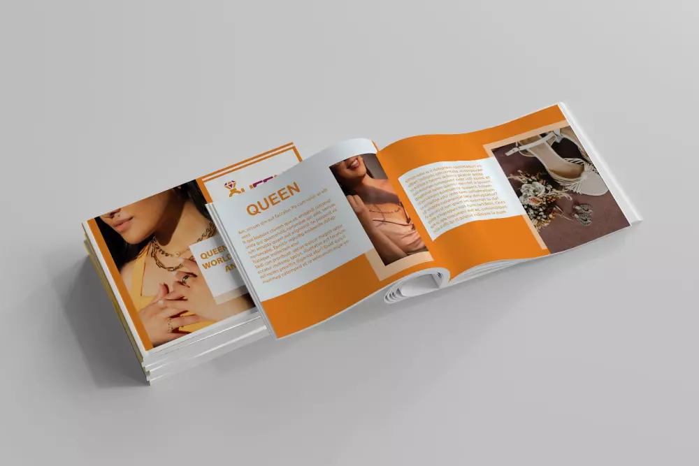 تصميم ملف تعريفي لشركة(بروفايل) ومجلة