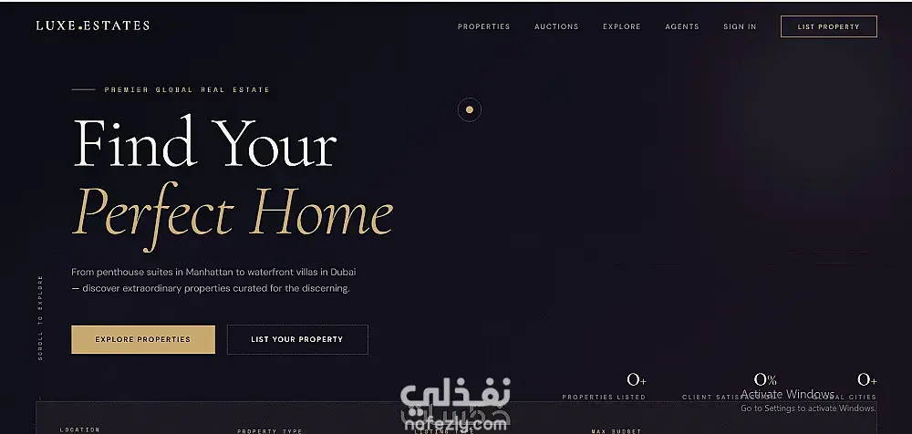 برمجة وتطوير موقع ويب متكامل (Full-Stack) مخصص بالكامل وبأعلى معايير الجودة