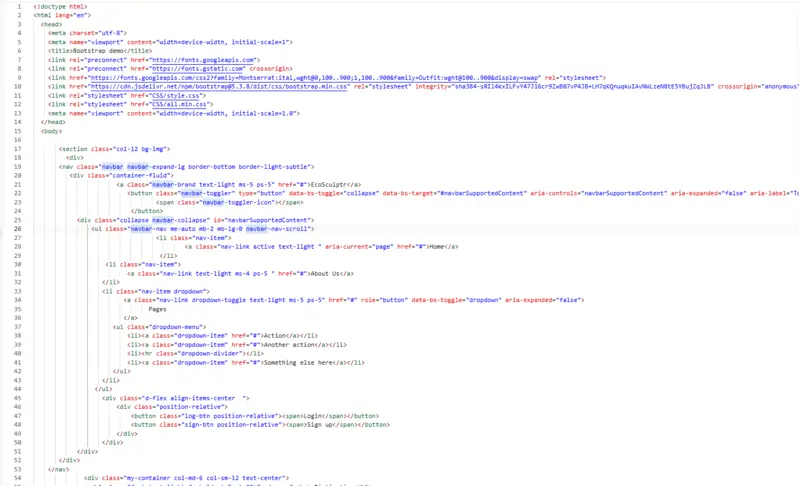 تصميم صفحات هبوط متجاوبة وأنيقة بـ Bootstrap وكود نظيف.