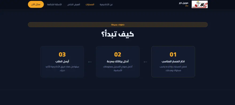موقع تعريفي احترافي 5 صفحات | HTML CSS JS Bootstrap | رفع مجاني