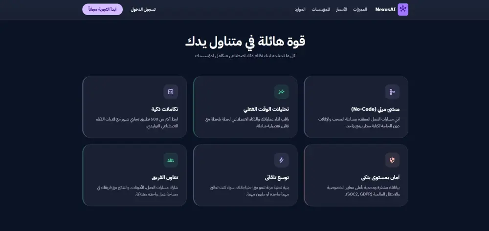إنشاء صفحة هبوط احترافية متجاوبة مع جميع الأجهزة