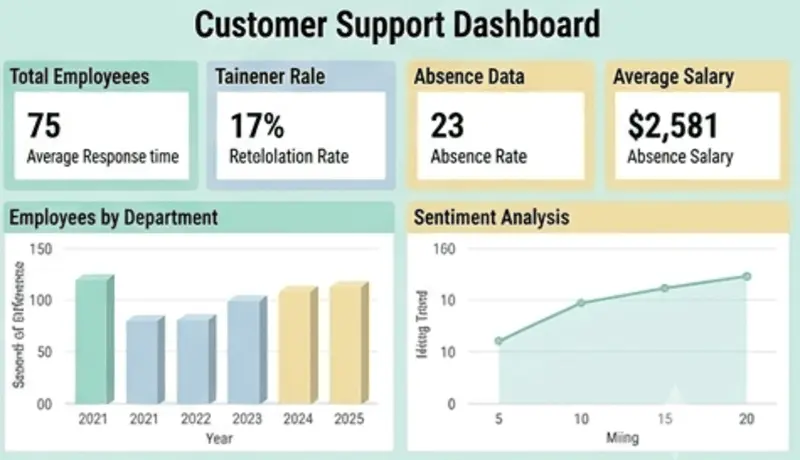 تصميم لوحات تحكم Power BI تفاعلية واحترافية لتحليل البيانات