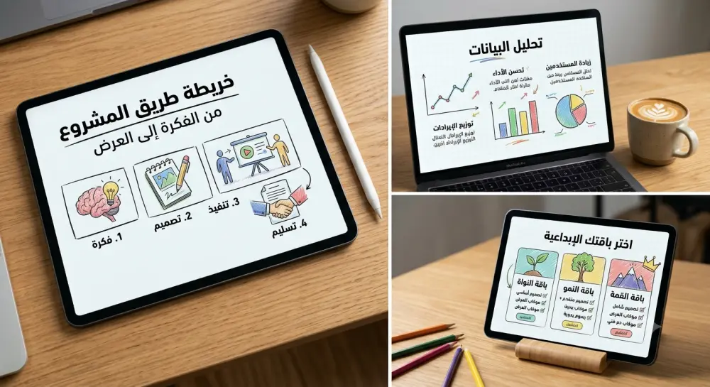 كتابة و تصميم باور بوينت